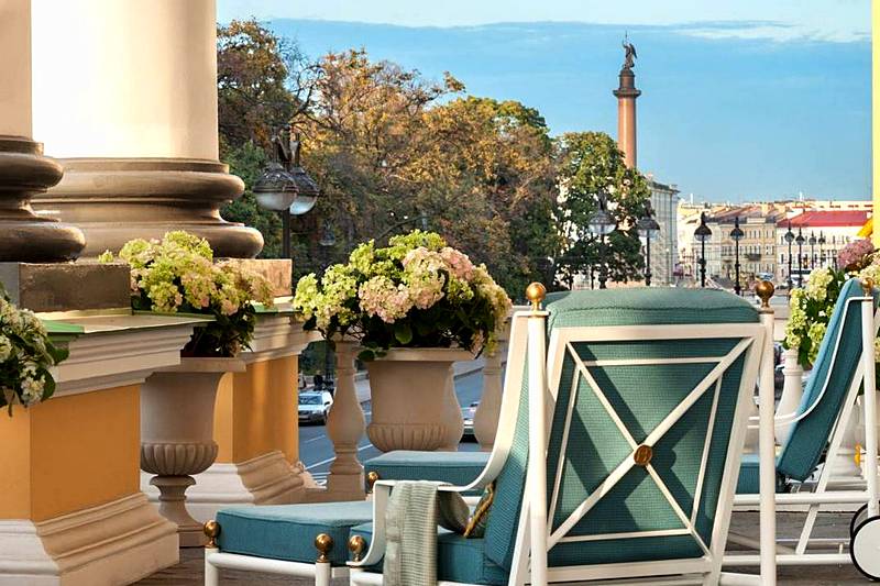 Lobanov Presidential Suite at the Four Seasons Lion Palace Hotel in St. Petersburg