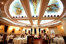 Fyodor Dostoevsky Restaurant at the Golden Garden Boutique Hotel in St. Petersburg