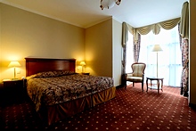 Standard Double Room at the Grand Hotel Emerald in St. Petersburg