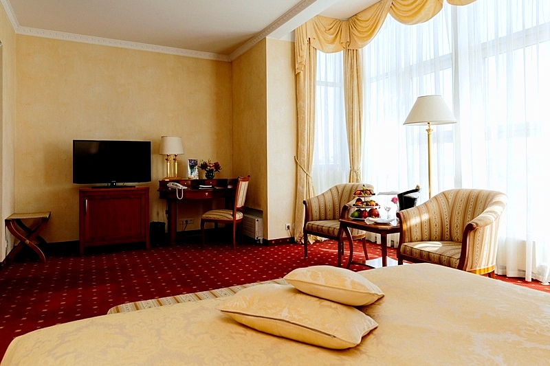 Junior Suite at the Grand Hotel Emerald in St. Petersburg