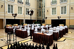 Versailles Atrium Cafe at the Grand Hotel Emerald in St. Petersburg