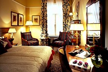 Deluxe Art Square View Room at the Belmond Grand Hotel Europe in St. Petersburg