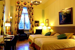 Classic Historical Twin Room at the Belmond Grand Hotel Europe in St. Petersburg