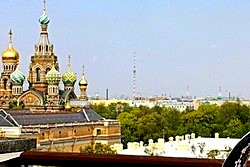 Terrace Room at the Belmond Grand Hotel Europe in St. Petersburg