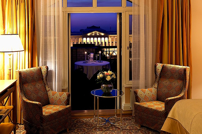 Terrace Double Room at the Belmond Grand Hotel Europe in St. Petersburg