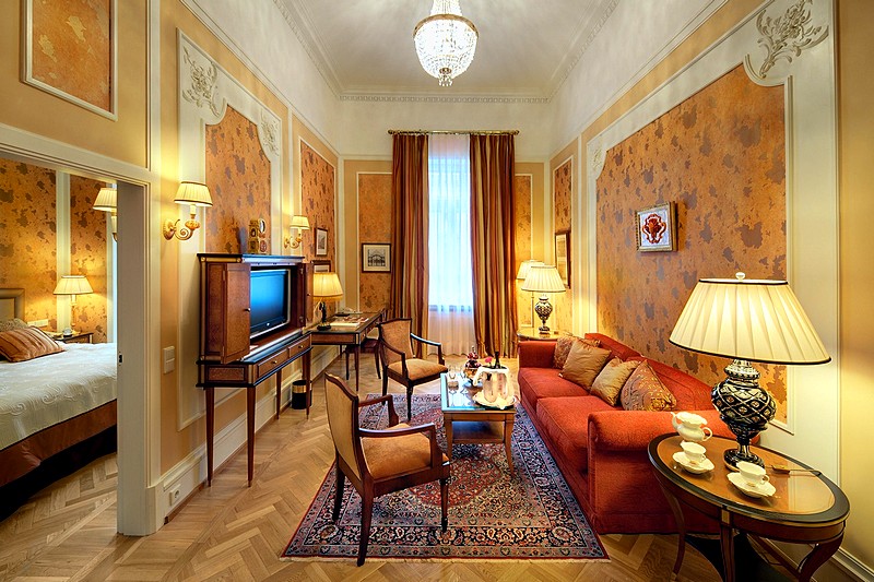 Historic Rooms at the Belmond Grand Hotel Europe in St. Petersburg