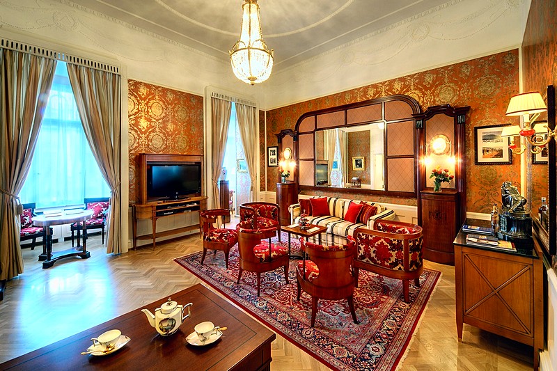 Presidential Suite at St. Petersburg's 5-star Belmond Grand Hotel