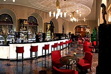 Lobby Bar at the Belmond Grand Hotel Europe in St. Petersburg