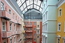 Mezzanine Cafe at the Belmond Grand Hotel Europe in St. Petersburg