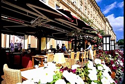 Summer Terrace at the Belmond Grand Hotel Europe in St. Petersburg