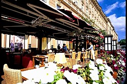 Summer Terrace at the Belmond Grand Hotel Europe in St. Petersburg