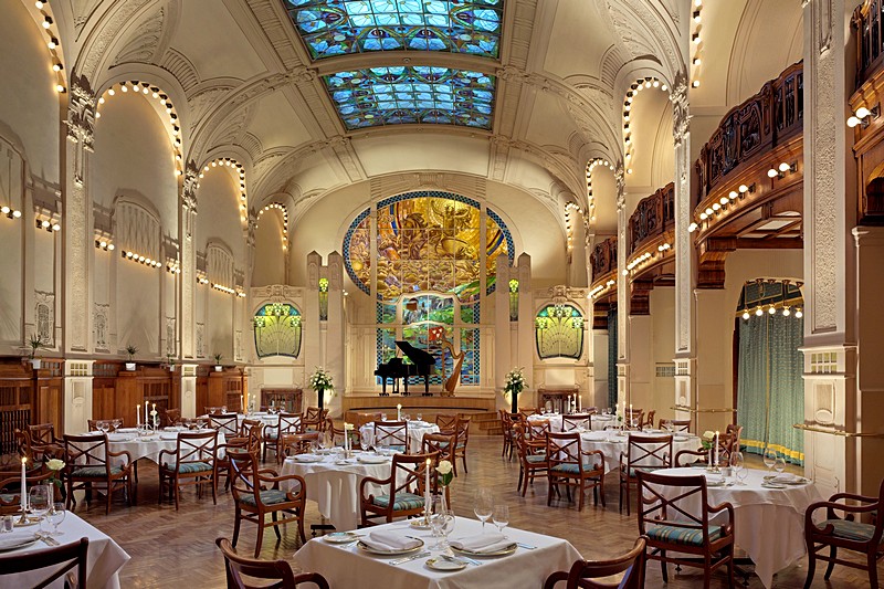 L'Europe Restaurant at the Belmond Grand Hotel Europe in St. Petersburg