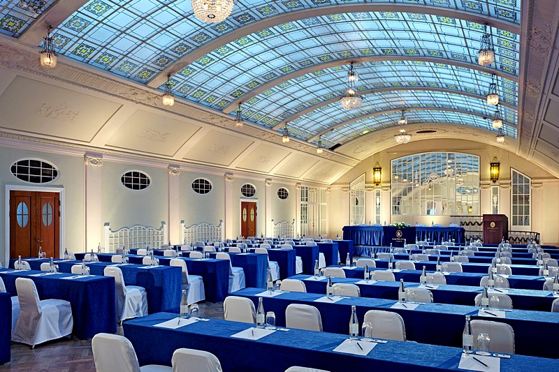 Kryscha Ballroom at the Belmond Grand Hotel Europe in St. Petersburg