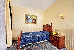 Aglaya Single Room at the Happy Pushkin Hotel in St. Petersburg