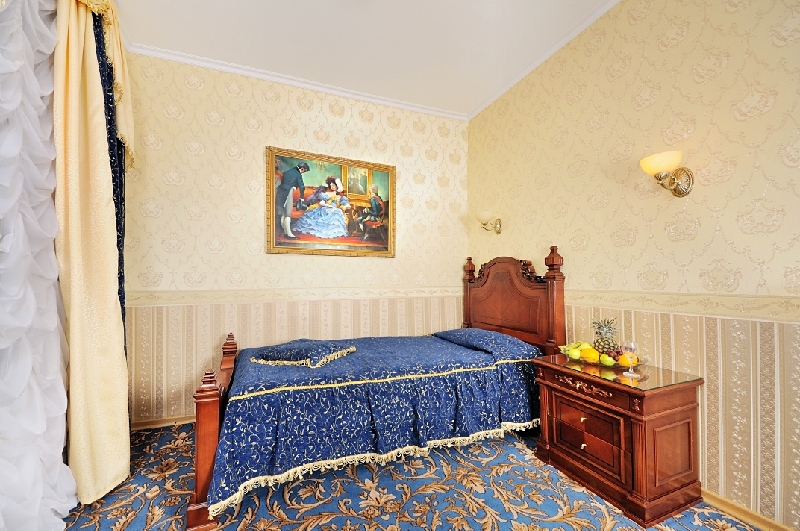 Aglaya Single Room at the Happy Pushkin Hotel in St. Petersburg