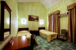 Standard Twin Room at the History Hotel on English Embankment in St. Petersburg