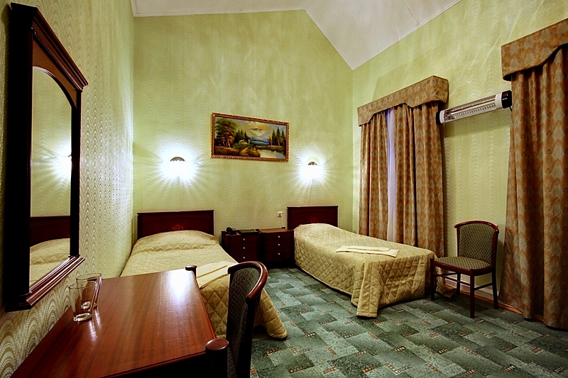 Standard Twin Room at the History Hotel on English Embankment in St. Petersburg