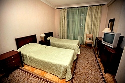Standard Twin Room at the History Hotel on Kanal Griboedova in St. Petersburg