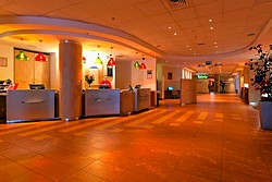 Lobby at the Ibis St. Petersburg Centre Hotel in St. Petersburg