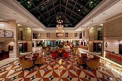 Lobby at the Kempinski Hotel Moika 22 in St. Petersburg