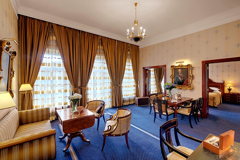 Hermitage Suite at the Kempinski Hotel Moika 22 in St. Petersburg