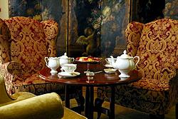 Tea rooms at the Kempinski Hotel Moika 22 in St. Petersburg