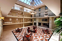 Atrium Foyer at the Kempinski Hotel Moika 22 in St. Petersburg
