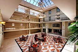 Atrium Foyer at the Kempinski Hotel Moika 22 in St. Petersburg