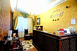 Reception at the Kristoff Hotel in St. Petersburg