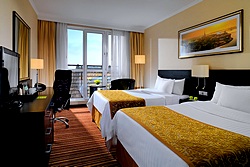 Deluxe Twin Room at the Marriott Courtyard Center West / Pushkin Hotel in St. Petersburg