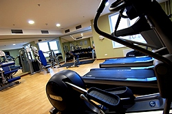 Fitness at the Marriott Courtyard Center West / Pushkin Hotel in St. Petersburg