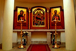 Chapel at the Neptun Business Hotel in St. Petersburg