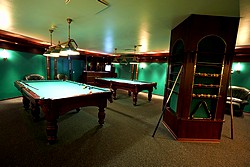 Billiards Room at the Neptun Business Hotel in St. Petersburg
