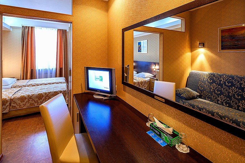 Standard Twin Room at the Nevsky Breeze Hotel in St. Petersburg