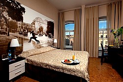 Designer Double Room at the Nevsky Forum Hotel in St. Petersburg