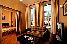 Double Suite at the Nevsky Forum Hotel in St. Petersburg