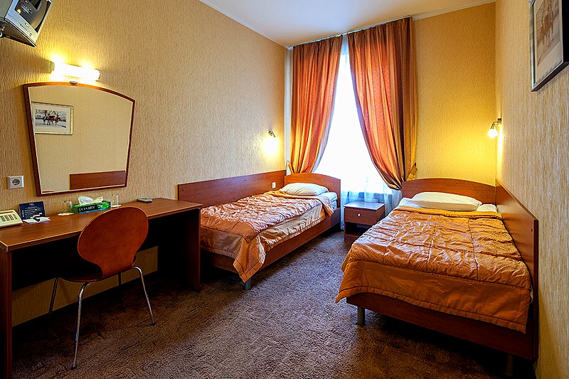 Standard Twin Room at the Nevsky Hotel Grand in St. Petersburg