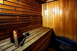 Sauna at Suite at the Nevsky Hotel Grand in St. Petersburg