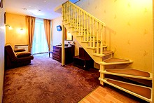 Split-Level Suite at the Nevsky Hotel Moyka 5 in St. Petersburg