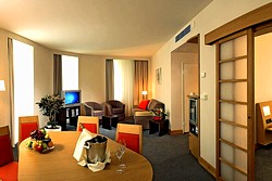 Junior Suite at the Novotel St. Petersburg Centre Hotel in St. Petersburg
