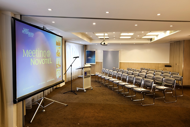 Paris Conference Hall at the Novotel St. Petersburg Centre Hotel in St. Petersburg
