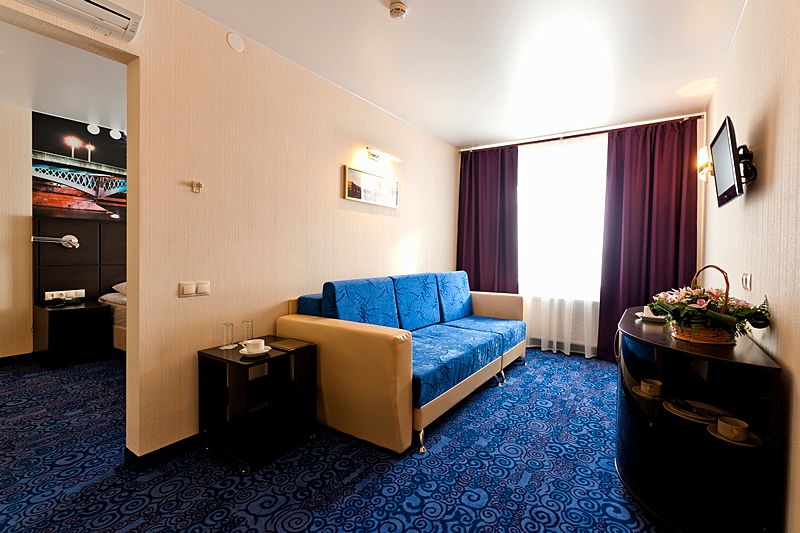 Two-Room Suite at the Okhtinskaya Hotel in St. Petersburg