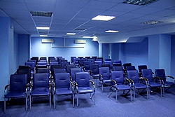 Auditorium Room at the Okhtinskaya Hotel in St. Petersburg