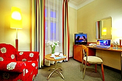 Studio Double at the Oktiabrskaya Hotel in St. Petersburg