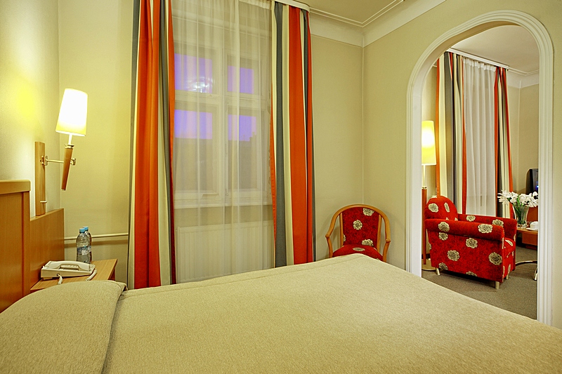 Studio Double at the Oktiabrskaya Hotel in St. Petersburg