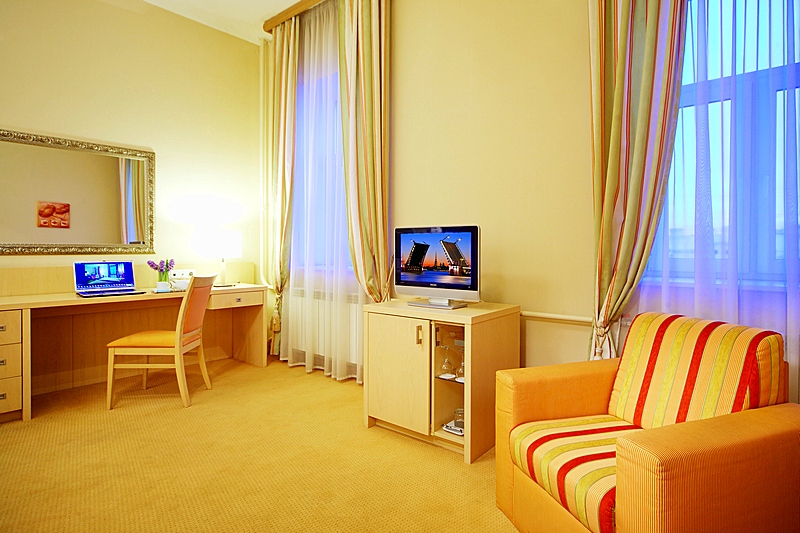 Two-Room Suite at the Oktiabrskaya Hotel in St. Petersburg