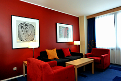 Junior Suite at the Park Inn Pribaltiyskaya Hotel in St. Petersburg