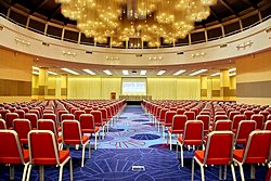 Blue Conference Hall at the Park Inn Pribaltiyskaya Hotel in St. Petersburg