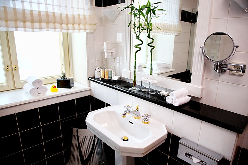 Bathroom of the Senior Suite at the Radisson Royal Hotel in St. Petersburg