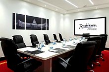 Surikov Meeting Room at the Radisson Royal Hotel in St. Petersburg